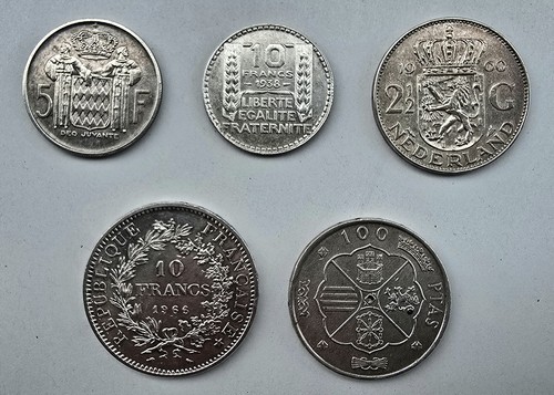 Lot pièces argent france - pièces,