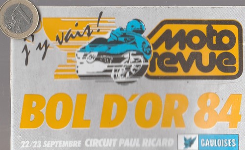 Moto bol 1984 - moto., d'or