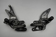 Commandes Reculées Racing Noires YAMAHA FAZER 800 FZ8 S FZ-8S RN25 2012-2016