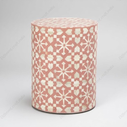 Peach zellige bone inlay side - zellige,