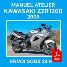 Manuel Atelier Kawasaki ZZR1200 2003 Revue Technique Moto RMT CD PDF