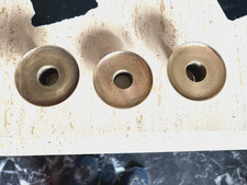 3 bobèches bronze bougeoir