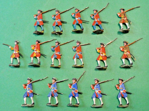 Plats étain zinnfiguren - d'étain,