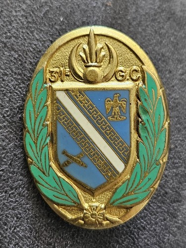 Insigne pucelle militaire 31e - insigne,