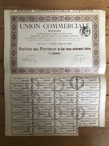 Union commerciale nicoise - union,