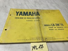 Yamaha Chappy LB-2M 1979 type 1F1 catalogue pièces détachées france parts list