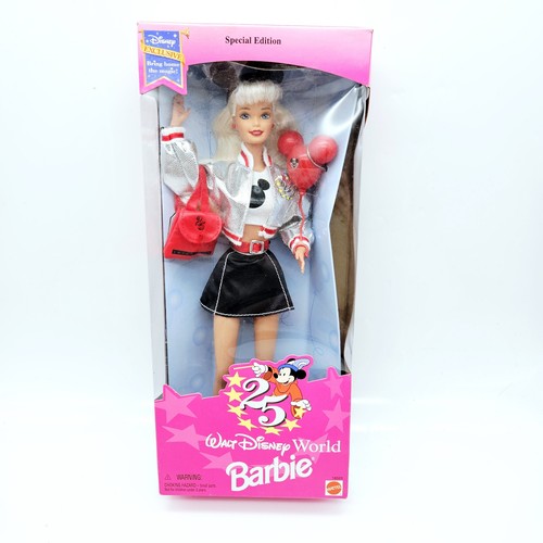 Barbie disney world doll - disney, 25th