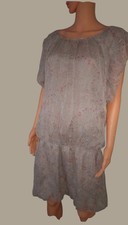 * COTELAC *- Robe 100% Soie Taille 2