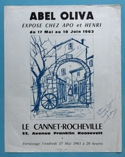Abel OLIVA (1904-1977) Affiche