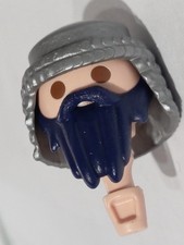 PLAYMOBIL TÊTE PERRUQUE BARBE
