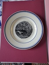 Assiette ancienne Gien - la