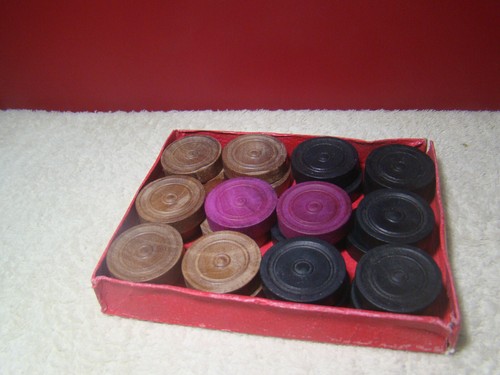 Carom board coins - board,