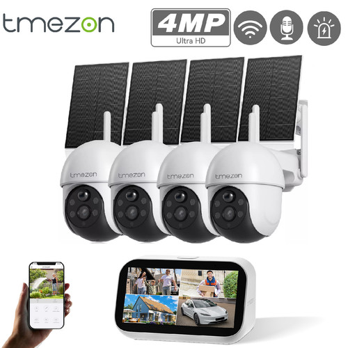 4mp solar security cameras - 4mp,