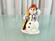 Figurine Goebel bonhomme de neige figurine en porcelaine 11 cm. 1 choix. Exce...
