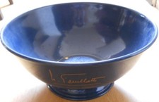 VASQUE a champagne N.FEUILLATE bleue pour plusieurs bouteilles