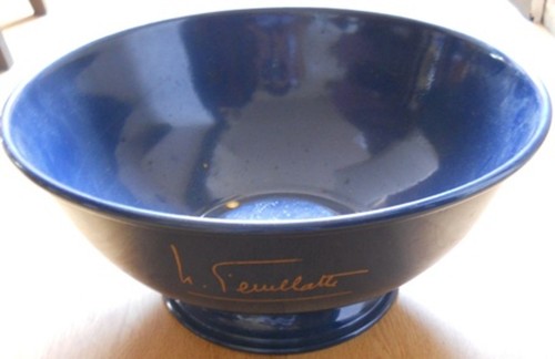 Vasque champagne feuillate - vasque, a