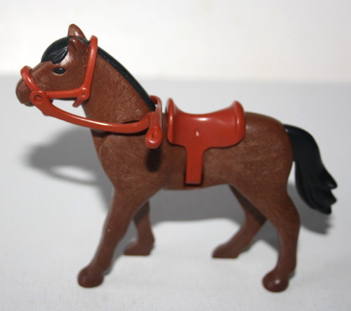 Playmobil 3120 cheval - playmobil, marron