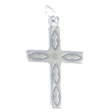Pendentif breloque croix en