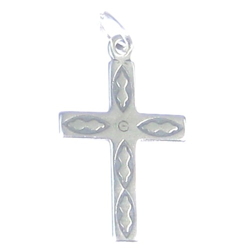 Pendentif breloque croix - , en
