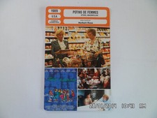 CARTE FICHE CINEMA 1989 POTINS