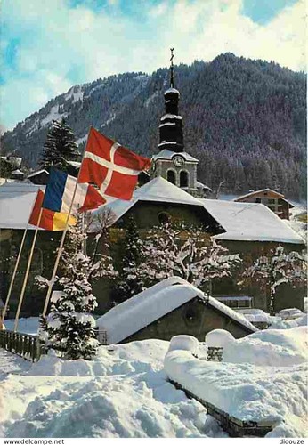 Carte postale morzine - carte,