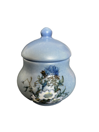Petit pot céramique - céramique, bleu