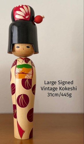 Large kokeshi vintage 31cm - large,