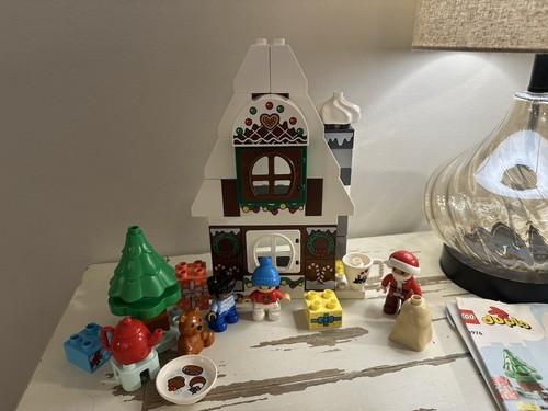 Lego duplo santa - lego, gingerbread