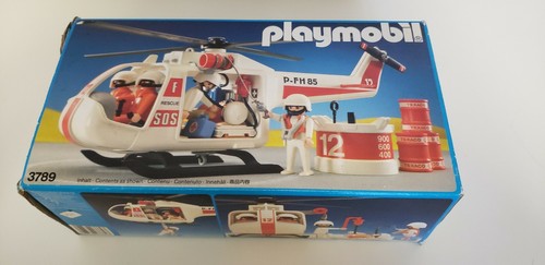 Playmobil hélico sauvetage - playmobil,