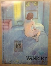 VANRIET (NU) 1985 AFFICHE