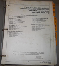 John Deere 450G 455G 550G 555G 655G Technique Service Magasin Op Test Manuel