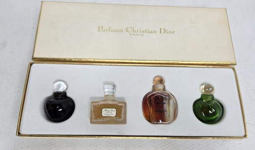 Vtg christian dior miniatures - christian,