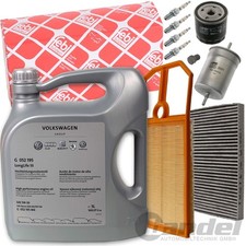 Febi Ensemble de Filtres Jeu +0W30 Huile 1.4 16V pour VW Golf IV Bora 1J 75 105
