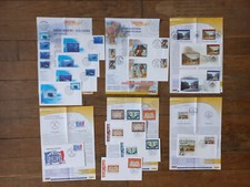 Lot 1er jour Polynésie française sur enveloppes ET leurs notices philatéliques