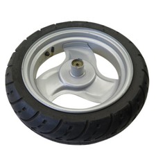 Roues Avant Complètes Argent 3.50x12 120/70-12 Rex Scooter 50 Escape Trophy