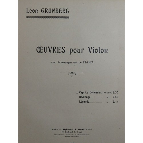 Grunberg léon caprice - léon,