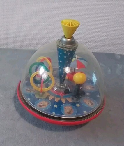 Toupie ancienne décor - ,