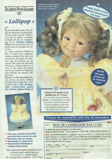 Publicité Advertising 920 1997  Poupée Lollipop The Asthon -Drake galleries