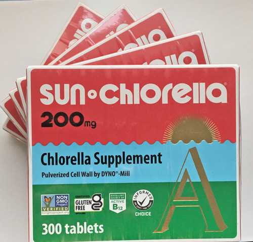 Boxes sun chlorella 200 mg - sun,