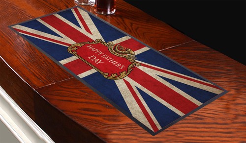Pères jour grunge union jack - pères,