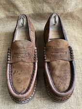 Mocassins vintage en daim