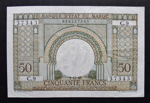Maroc francs 2 - -,