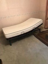 LIT ELECTRIQUE 1 PERSONNE LARGEUR 100X200