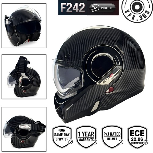 Casque moto modulable - , double