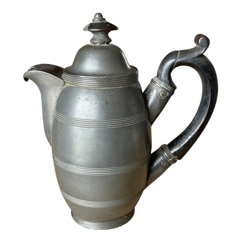 Cafetière étain xixème - en,