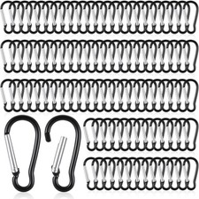 300 Pcs M5 Carabiner Clips