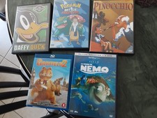 LOT DE 5 DVD originaux Dessins Animées Films Animations Enfant Disney Et Autres
