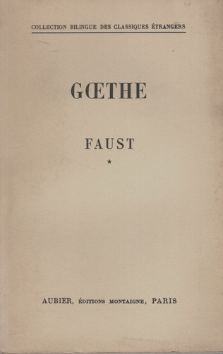 Goethe faust aubier - faust,