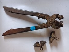 ancienne pince à cintrer long