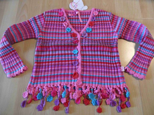 Cardigan rayé coloré - , mim-pi